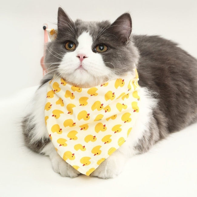 Petalure Studio | Whimsical Duckling Reverie Bandana - Sun-Drenched Playfulness