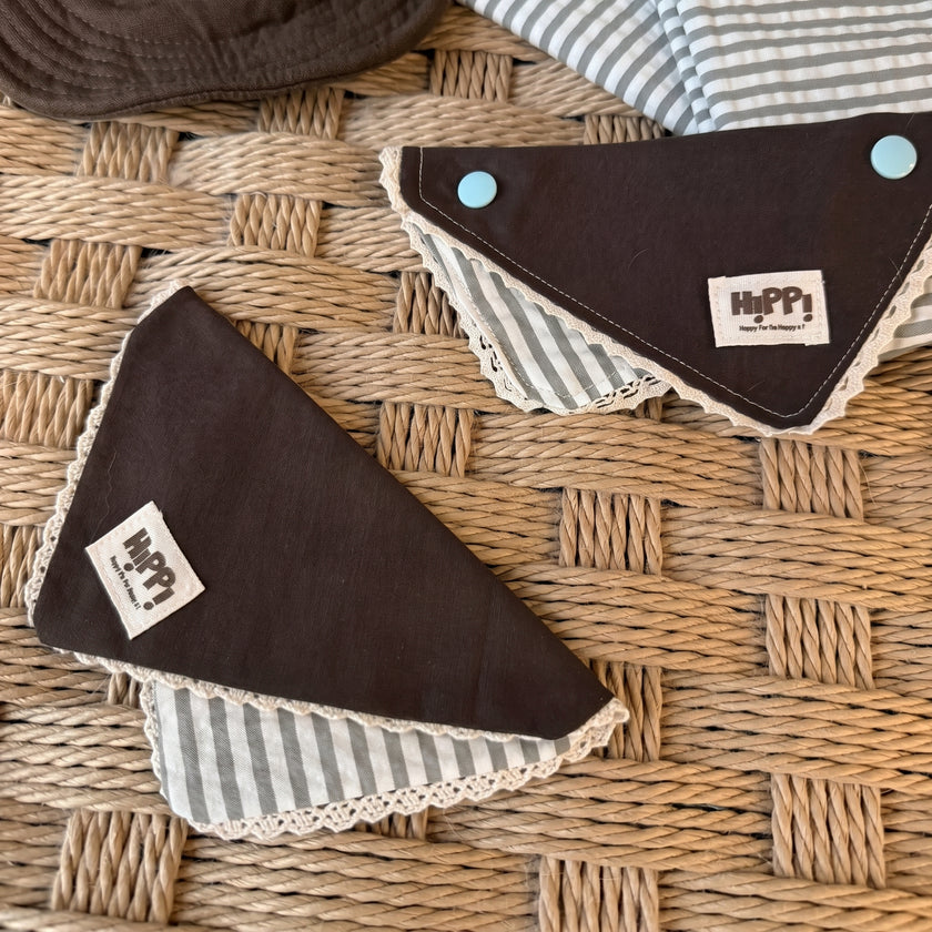 Petalure Studio | Artisan Vintage Collar Bib - Dapper Storybook Muse