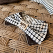 Petalure Studio | Artisan Vintage Checkered Bib - Dog Costume & Photography Prop