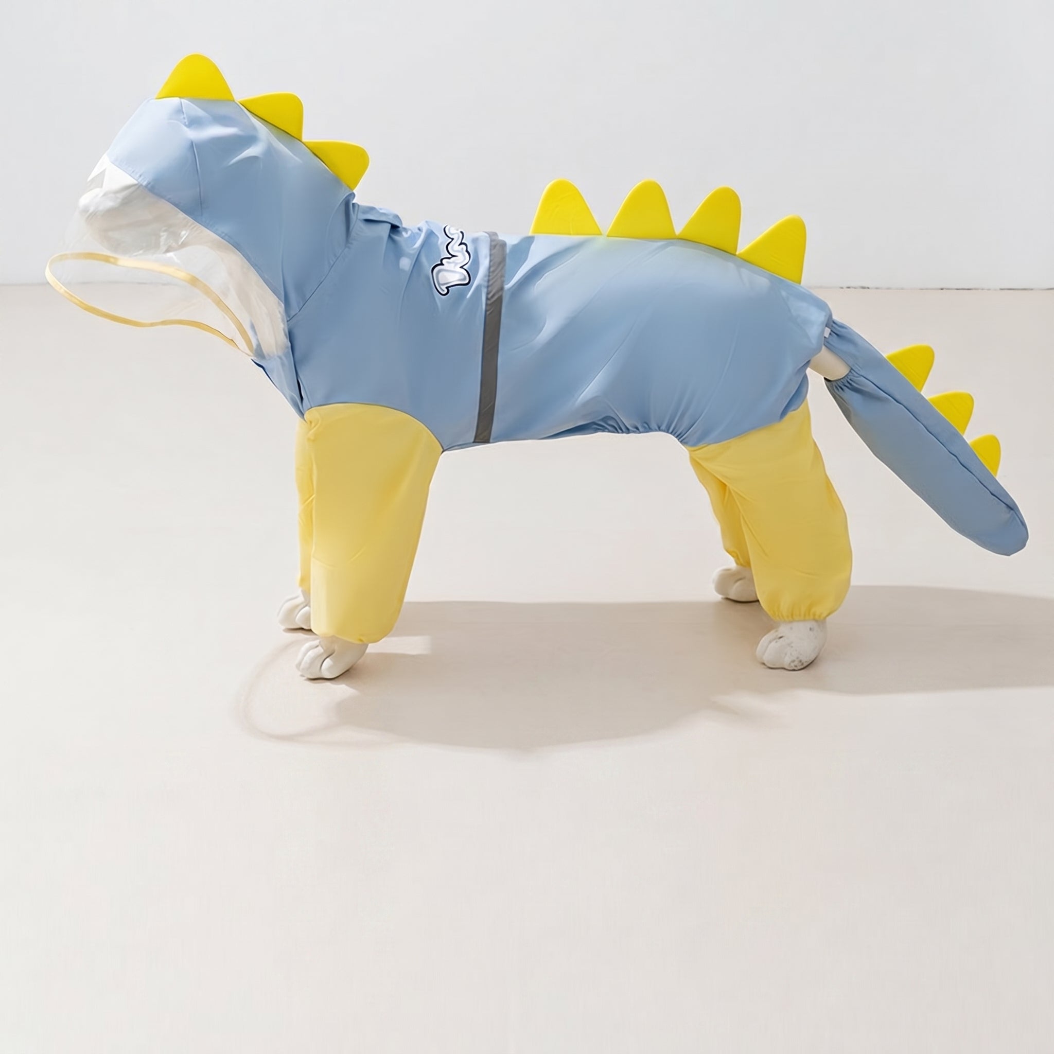 Petalure Studio | Artisan Dino Dog Raincoat - The Adventure Muse
