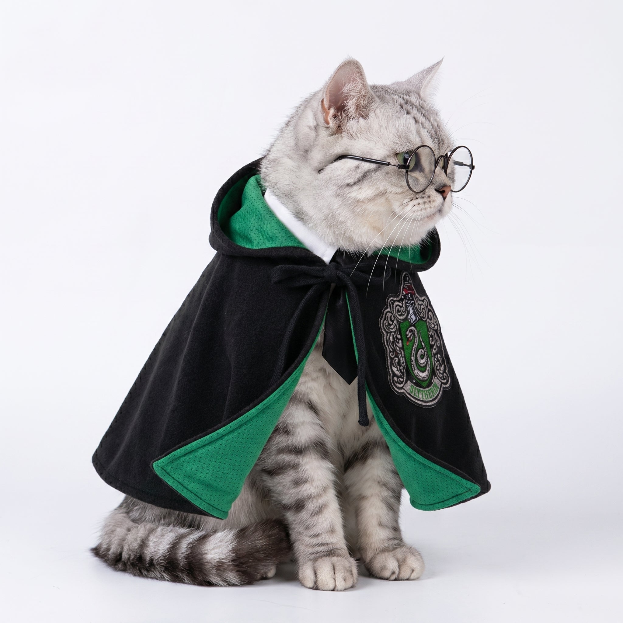 Petalure Studio | Artisan Wizarding Academy Pet Cape - Whimsical Magic Muse