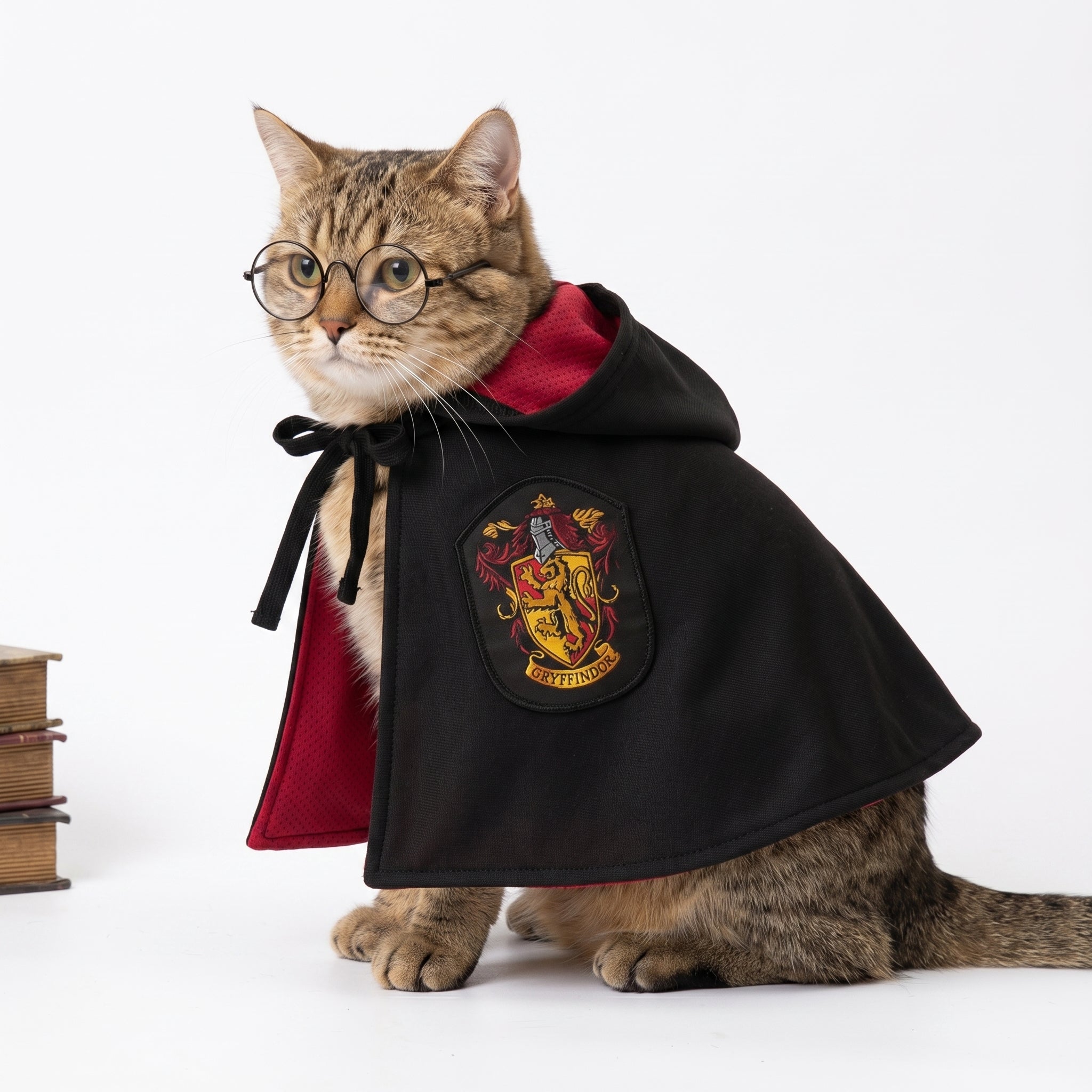 Petalure Studio | Artisan Wizarding Academy Pet Cape - Whimsical Magic Muse