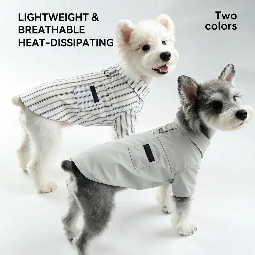 Petalure Studio | Artisan Ice-Skin UV Protection Shirt - The Breezy Metropolitan Muse
