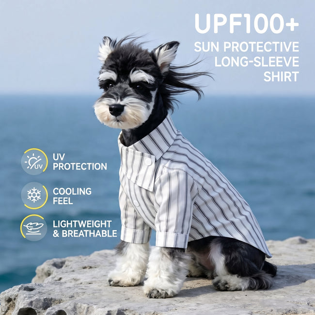 Petalure Studio | Artisan Ice-Skin UV Protection Shirt - The Breezy Metropolitan Muse
