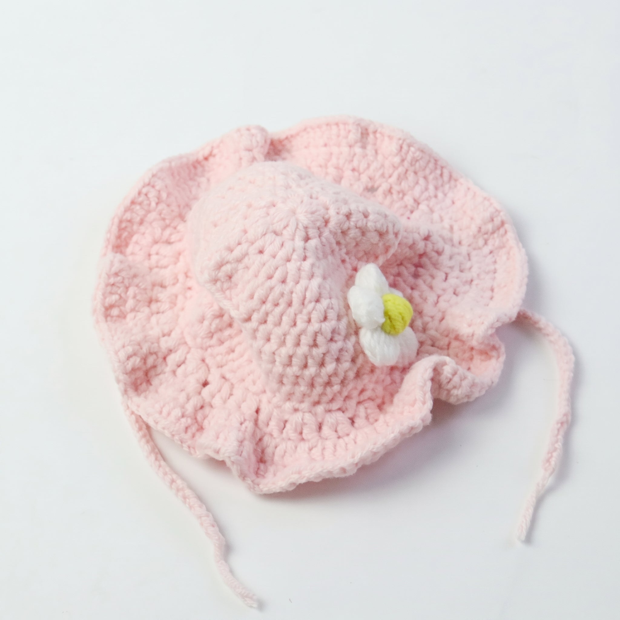 Petalure Studio | Artisan Hand-Knit Whimsical Bonnet - Main Character Energy