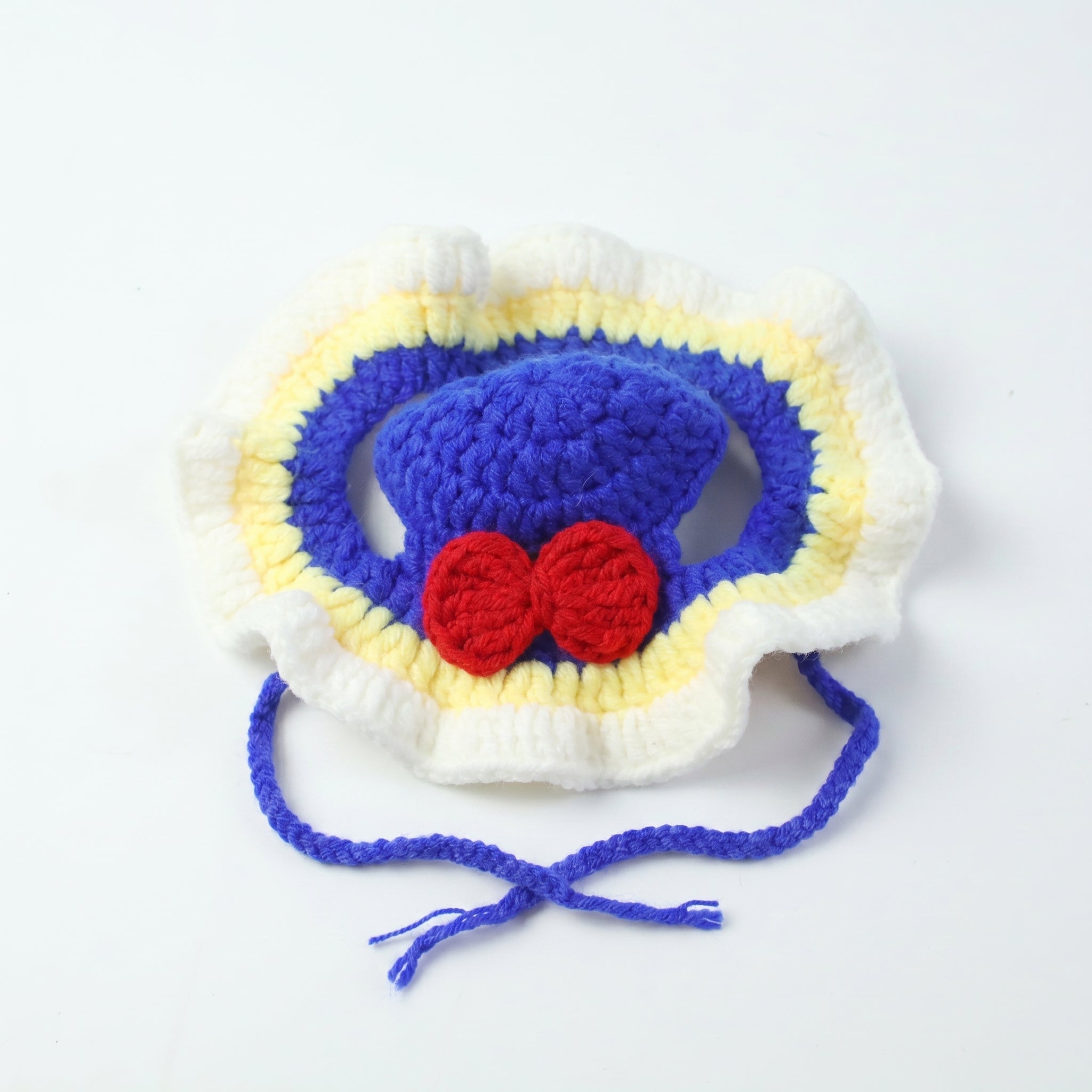 Petalure Studio | Artisan Hand-Knit Whimsical Bonnet - Main Character Energy