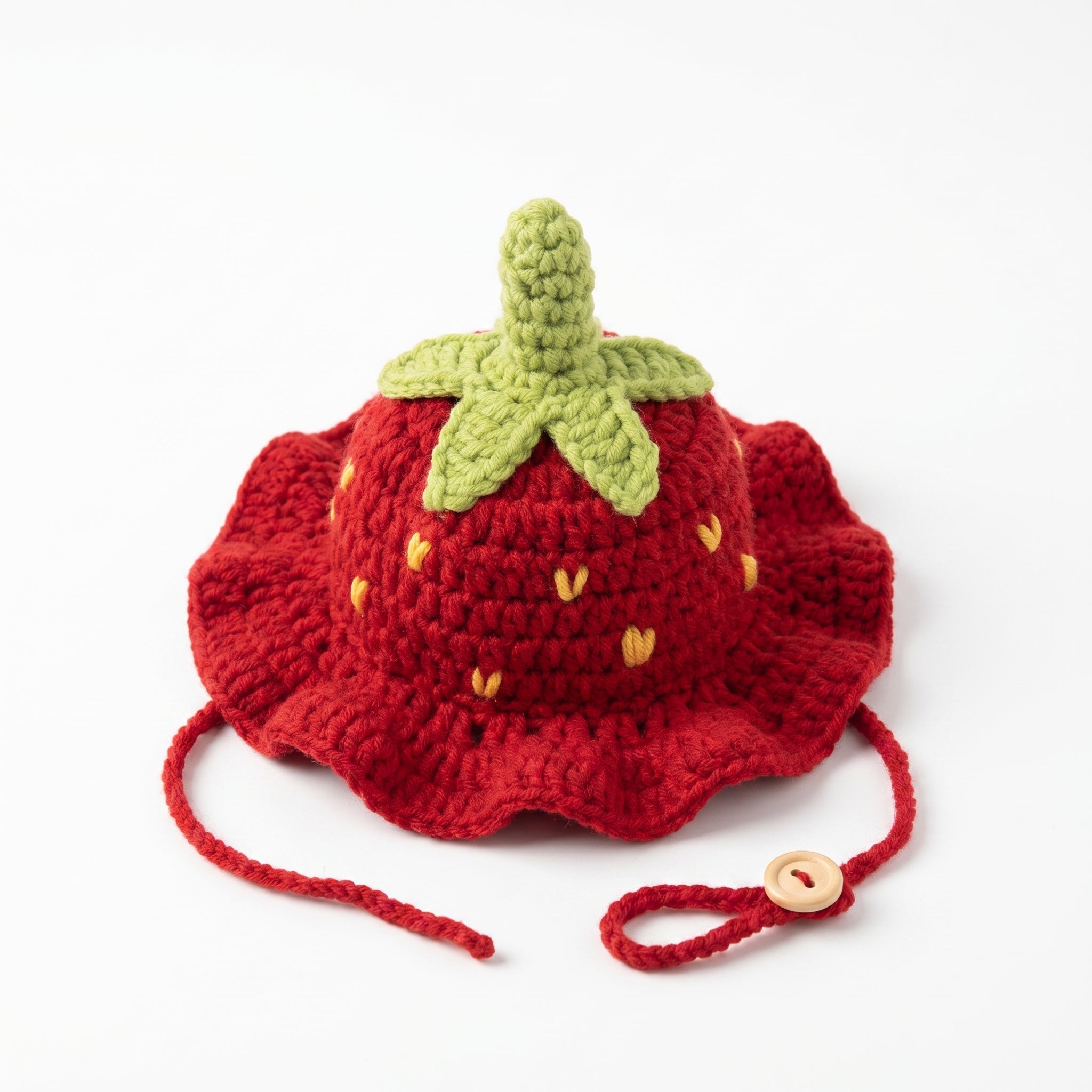 Petalure Studio | Artisan Hand-Knit Whimsical Bonnet - Main Character Energy