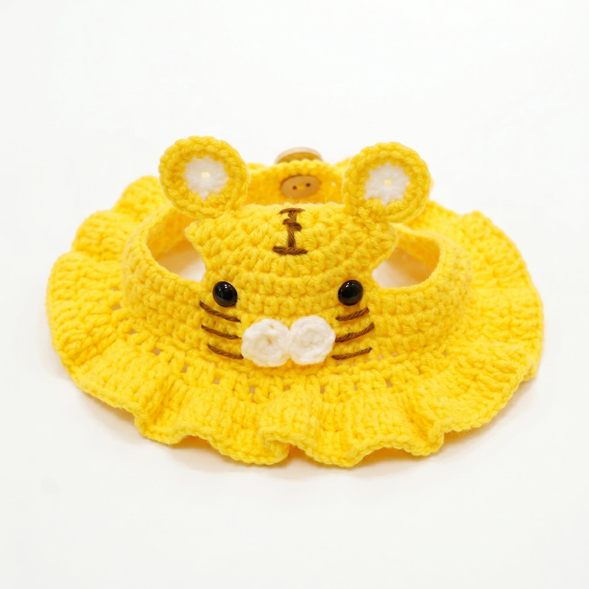 Petalure Studio | Artisan Hand-Knit Whimsical Bonnet - Main Character Energy