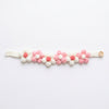 Petalure Studio | Artisan Hand-Knit Puff-Bloom Collar - Whimsical Spring Muse