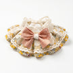 Petalure Studio | Artisan Vintage Floral Lace Bib - Whimsical Storybook Muse