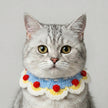 Petalure Studio | Artisan Hand-Knit Floral Ruffle Collar - Whimsical Holiday Keepsake
