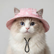 Petalure Studio | Artisan Tie-Dye Sun Bucket Hat - Whimsical Summer Muse