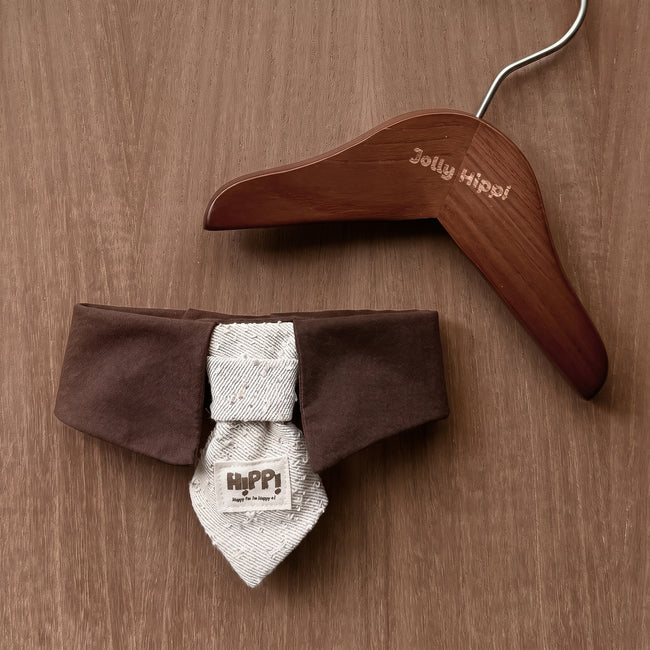 Petalure Studio | Artisan Tweed Pet Tie - The Dapper Storybook Muse